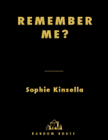 Sophie Kinsella- Remember Me.pdf